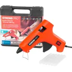 Pistol de lipit cu silicon Strend Pro, cu valiză, 60–80 W, pentru bețe 11 mm