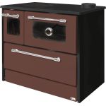 Sporák 701-G OMEGA Kuzine, so sklom, hnedý, pravý vývod