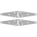 Balamale pentru ușă și poartă MH025803, zincate 152 mm, set 2 buc