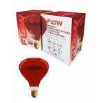 Bec Infraroșu pentru incubator R125 250W E27 FLOW – FBR250W-C