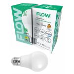 Bec LED A60 12W, E27, 6500K – Lumină rece FLOW FBLA6012W-R