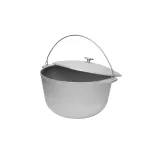 Ceaun din aluminiu alimentar Elefant 16 L cu capac, pentru gatit traditional