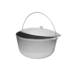 Ceaun din aluminiu alimentar 40L cu capac, Elefant, maner metalic