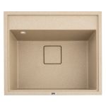 Chiuveta de bucatarie Elefant Premium SHERLIT, Safari 600x500 mm