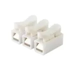 Conector rapid cu clipsare FLOW, 3 poli, pentru conductori 0,25–4 mm²