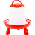 Krmítko Goodfarm, 9 kg, hydina, plast, s nožičkami, napajačka