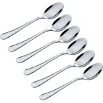 Set 6 lingurite de ceai din inox MagicHome pentru masa, 18 cm