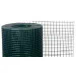 Plasă sudată Strend Pro Garden PVC verde RAL 6005, 1x10 m, 19x19 mm