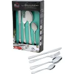 Set tacâmuri MagicHome din inox, 24 piese (6 persoane) pentru masă zilnică