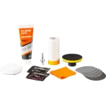 Kit Strend Pro pentru restaurare faruri auto, curățare și polish, 14 piese