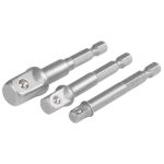 Sada adaptérov Strend Pro, do vŕtačky, 1/4", 3/8", 1/2"