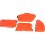 Set 4 raclete pentru silicon si chit, Strend Pro, forme diferite