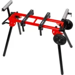 Stativ pliabil Strend Pro Premium pentru fierăstrău cu unghi, 150 kg, 1040–2500 mm
