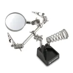 Suport pentru letcon Kemper 1500 cu cleme, lupă și arc metalic