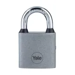 Lacăt Yale Y111S 38 mm din oțel, argintiu, cu 3 chei incluse