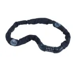 Lacăt Yale cu cod pentru bicicletă, lanț din oțel 90 cm, 6 mm