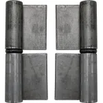 Set balamale ușă Strend Pro T00341, 80 mm, oțel, 2 bucăți