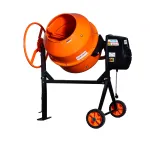 Betonieră Temp HCM660 de 205 L, 1250 W, 29,5 rot/min pentru șantier