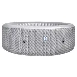 Jacuzzi gonflabil tip SPA Avenli, 6 persoane, 1000 L, 42°C, aspect ratan