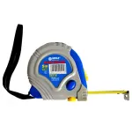 Ruletă cauciucată 5 m x 19 mm cu 3 blocaje și clemă de prindere