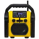 Radio portabil de santier Adler AD 1911, IPX54, Bluetooth 5.1, FM, AUX