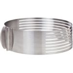 Krájač MagicHome, na tortu, nastaviteľný, nerez, 24,5-30,5x8 cm