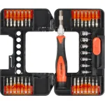 Set șurubelnițe Strend Pro Premium 37 piese, Torx/plate/Phillips