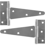 Set 2 balamale T-LINK 150 mm zincate pentru uși și porți