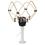 Antena auto Sunker Crown pentru radio/TV, omnidirecțională, cu amplificator 12V