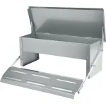 Hranitor automat pentru gaini Strend Pro, cu pedala, 5 kg, otel zincat