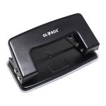 Perforator Globox negru pentru 10 coli, pentru birou si scoala