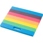 Saltea pentru genunchi Strend Pro din spumă, multicoloră, 35x30x3 cm