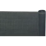 Plasă de umbrire Popular Net 2x25 m, HDPE 150 g/m², 90% antracit