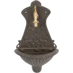 Lavoar de grădină Strend Pro Garden LT-H20680, maro, aluminiu, 250x115x415 mm