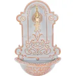 Cișmea de grădină Strend Pro Garden din fontă, verde-cupru, 370 mm