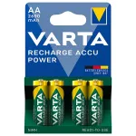 Acumulatori AA Varta Recharge Accu Power 2600 mAh, NiMH, blister 4 buc