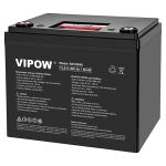 Acumulator LiFePO4 Vipow 12.8V 100Ah cu BMS, fara mentenanta