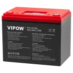 Acumulator LiFePO4 12V 100Ah Vipow cu Bluetooth, ecran LCD și protecții BMS
