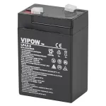 Acumulator stationar AGM VRLA Vipow 6V 4.5Ah pentru UPS, alarme si iluminat