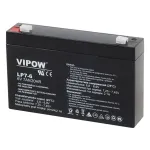 Acumulator stationar AGM VRLA Vipow 6V 7Ah pentru UPS si alarma