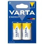 Set baterii alcaline Varta Energy C LR14 1.5V, 2 bucăți