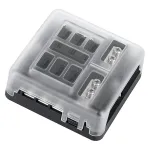 Bloc cu 6 siguranțe auto 19 mm, 32V, montaj cu șuruburi