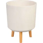 Ghiveci decorativ Strend Pro White Weath Finish, 30x30x37 cm