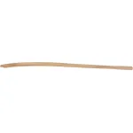 Coada de lopată din lemn 130 cm, curbată, Economy pentru lucru comod