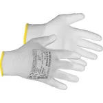 Mănuși de grădină ST Brotula White, albe, mărimea 07/S, cu blister