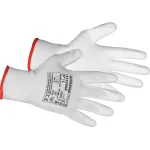 Mănuși de grădinărit Strend Pro Brotula White, mărimea 09/L, albe