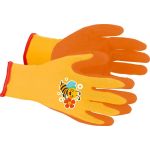 Rukavice Strend Pro, detské, dievčenské, so včielkou, oranžové, záhradné, s blistrom, veľ. 6