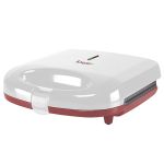 Sandwich maker Beper 750W cu plăci antiaderente, compact, pentru sandvișuri