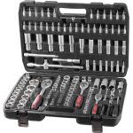 Trusă de scule Strend Pro 172 piese, tubulare, biți și clicheți, în valiză