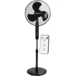 Ventilator pe stativ Strend Pro cu telecomanda, 40 cm, 45 W, timer